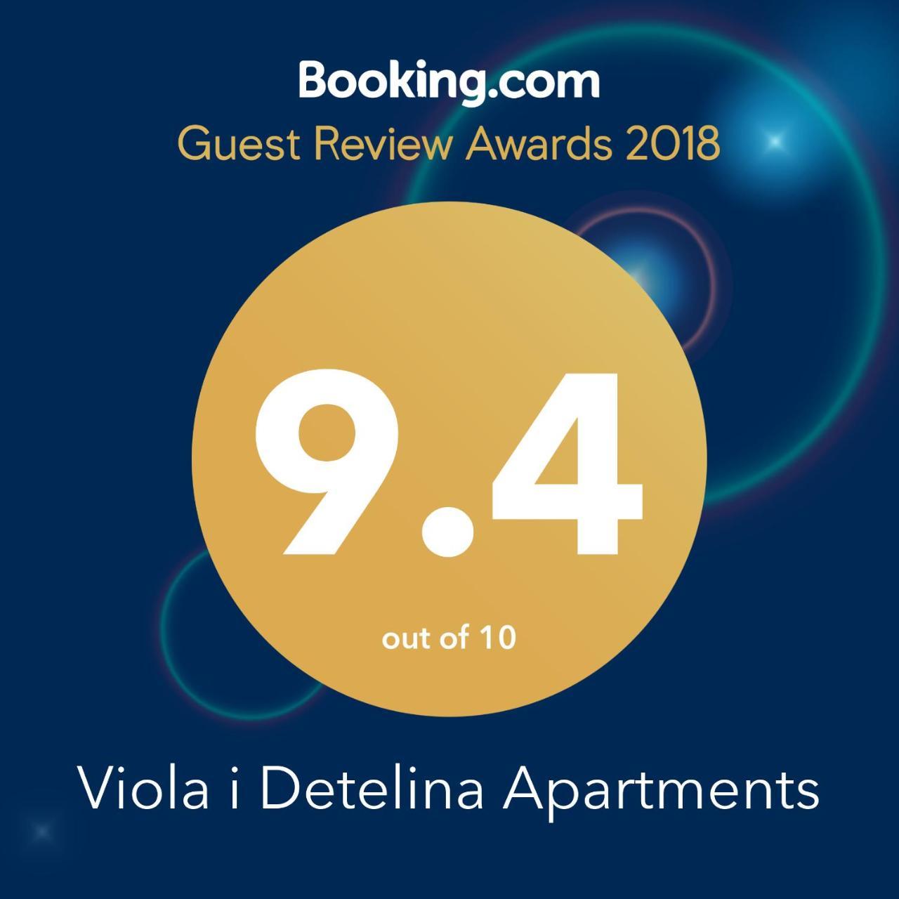Viola I Detelina Apartments Perucac Eksteriør billede